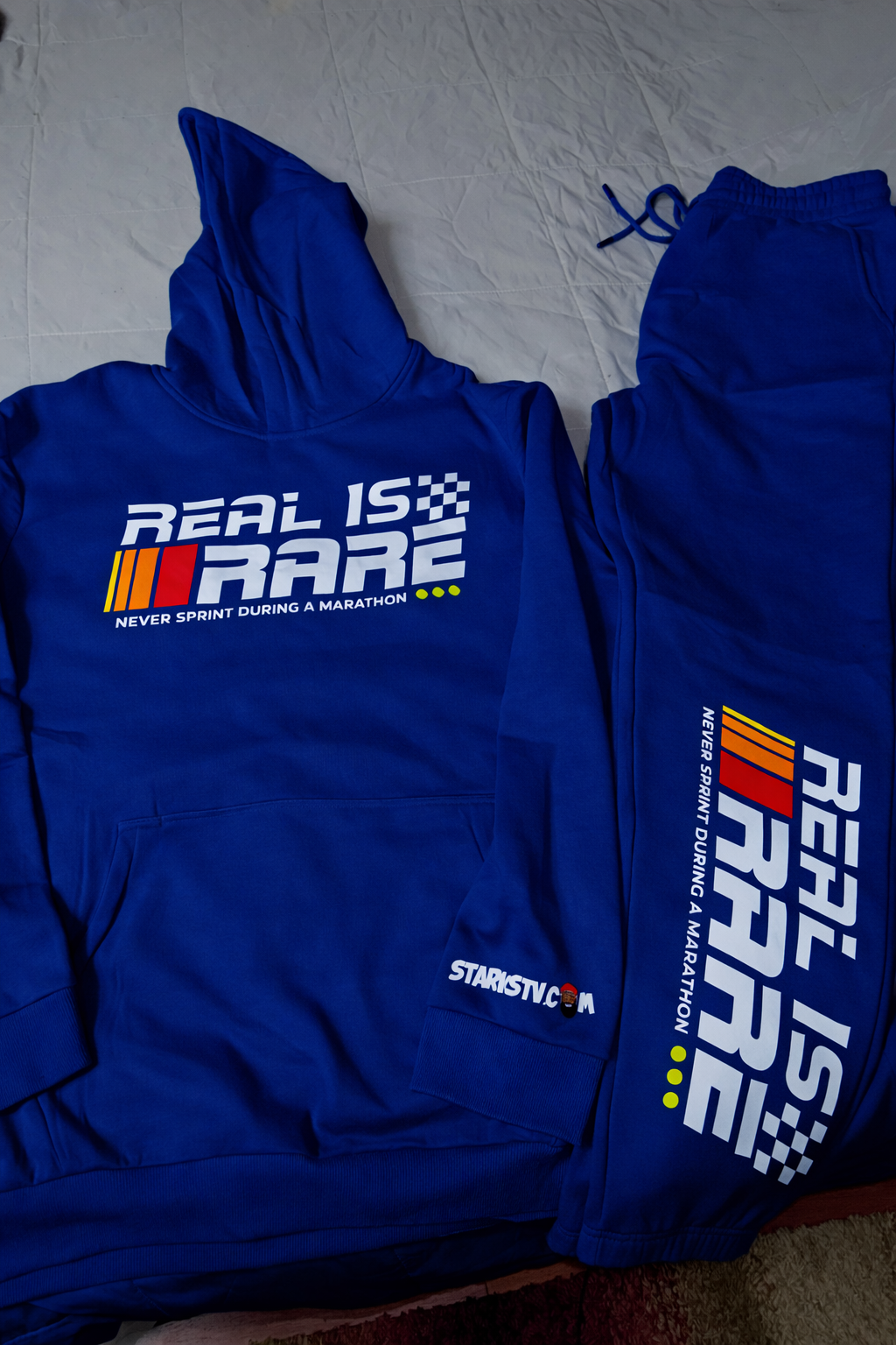 Real is Rare "Marathon" Hoodie Set