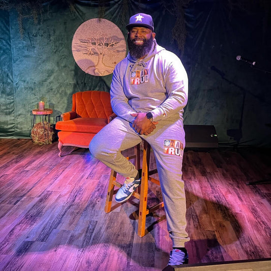 Stay true/ Real is Rare double sided Hoodie set