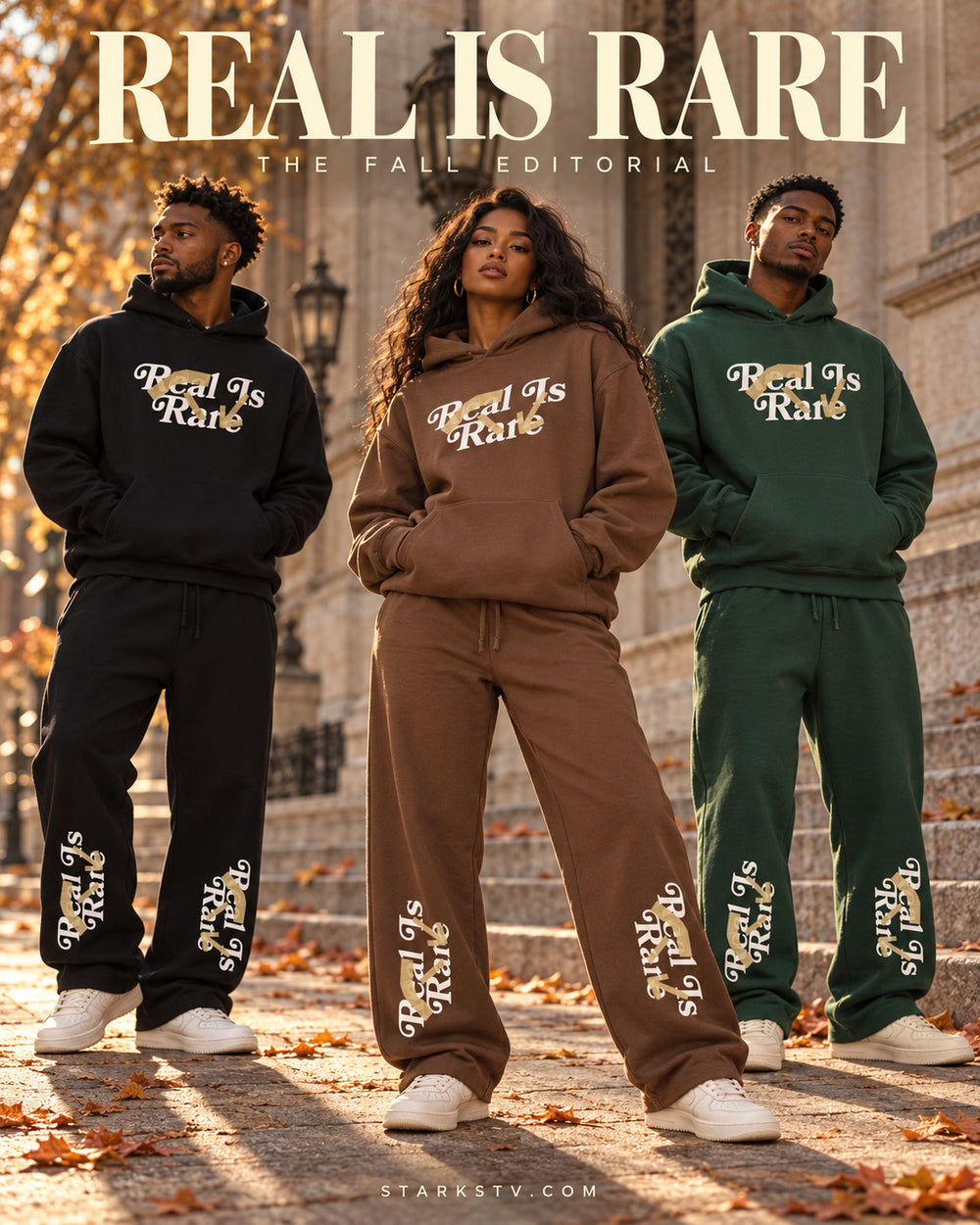 Real is Rare Essential Heavyweight Hoodie