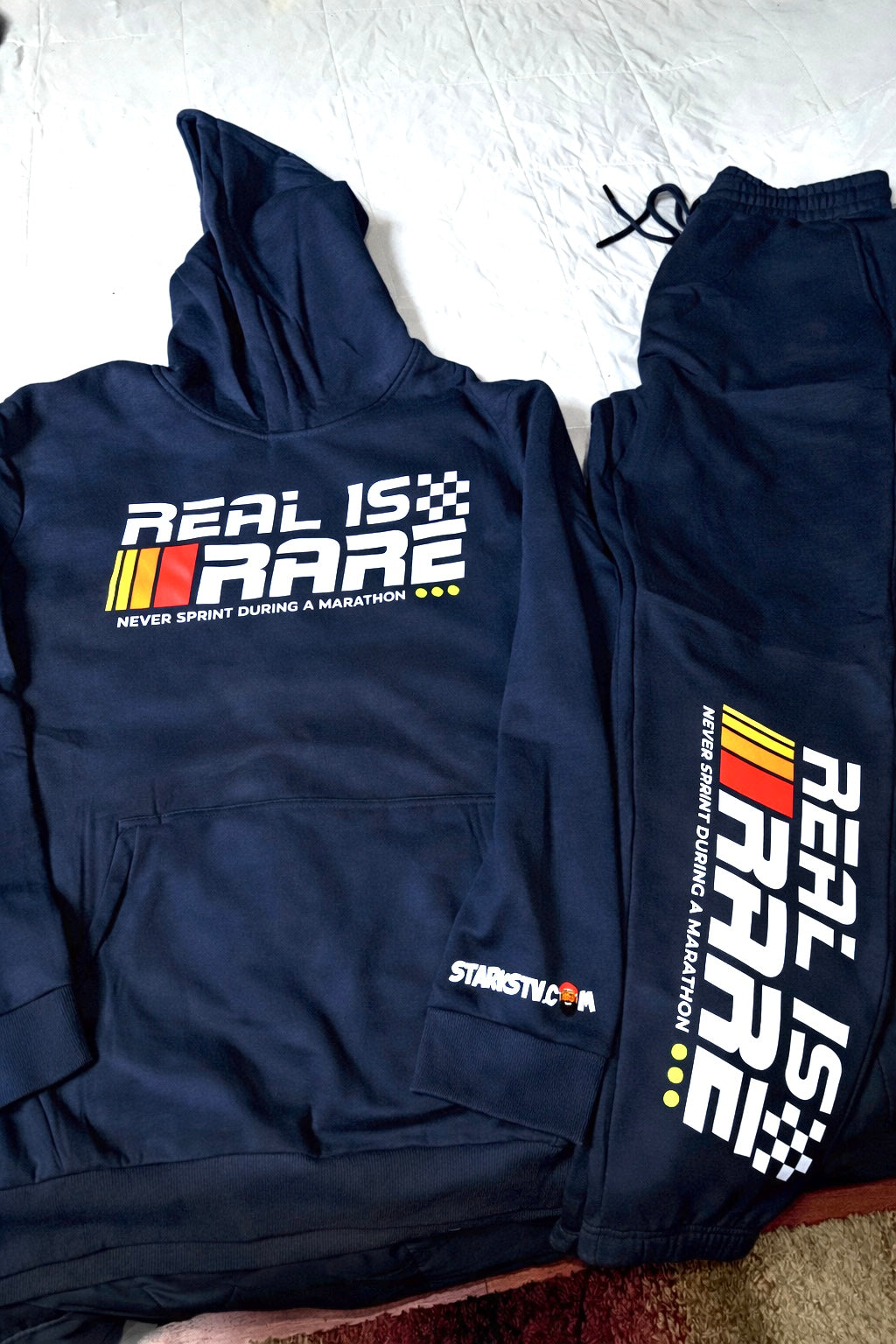 Real is Rare "Marathon" Hoodie Set