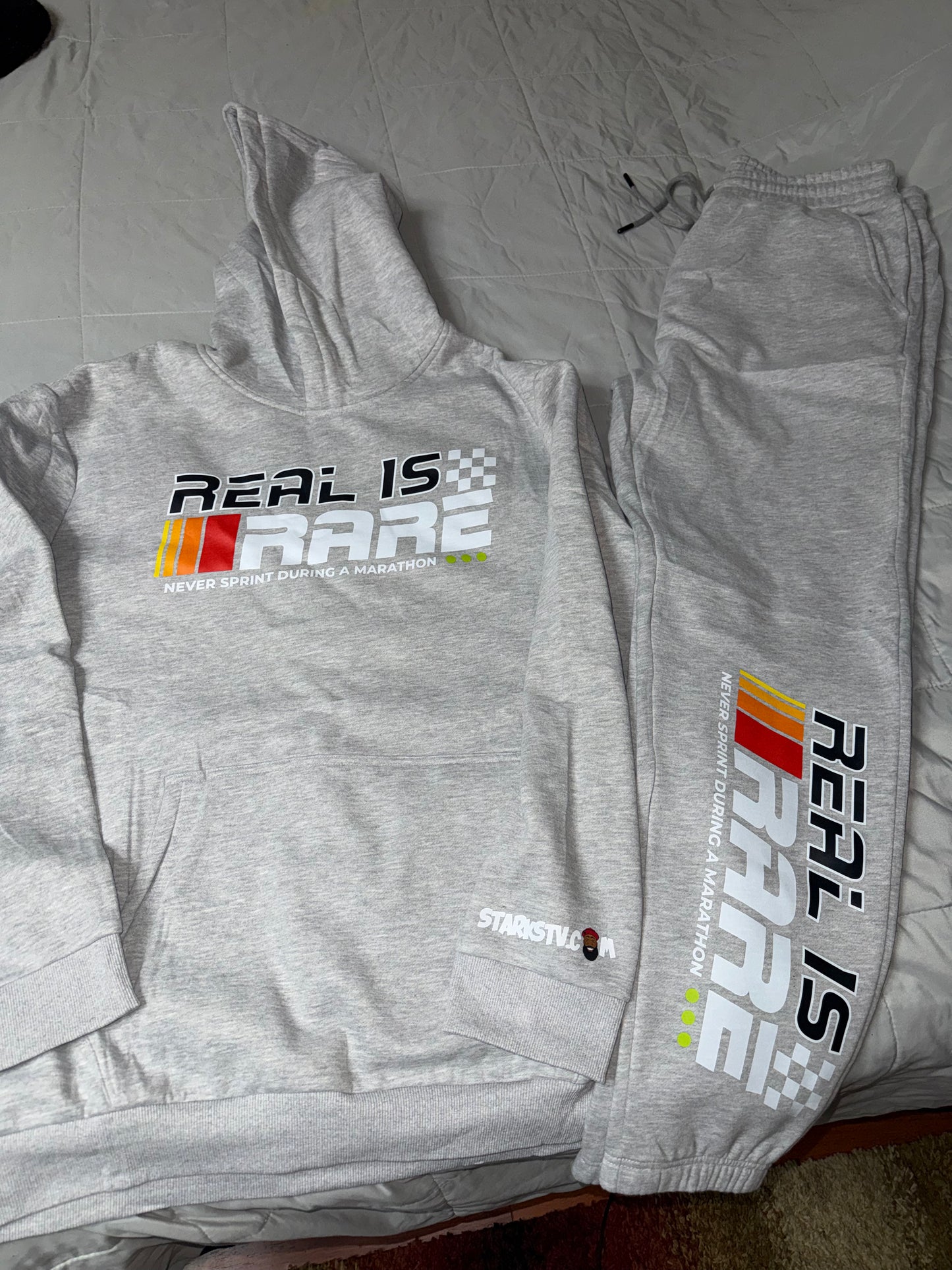 Real is Rare "Marathon" Hoodie Set