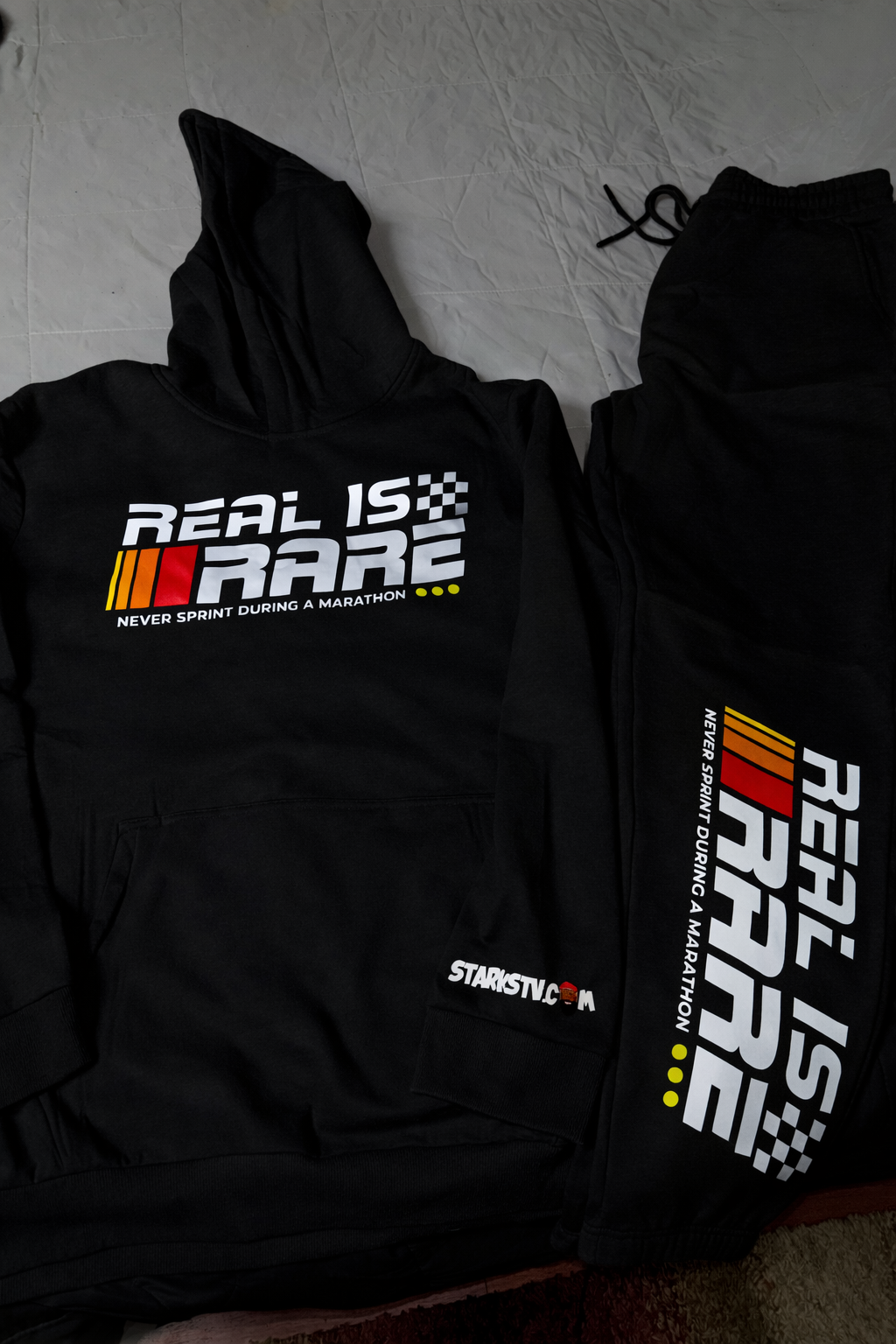 Real is Rare "Marathon" Hoodie Set