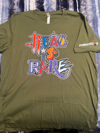 Real is Rare "Logo Junk" tee