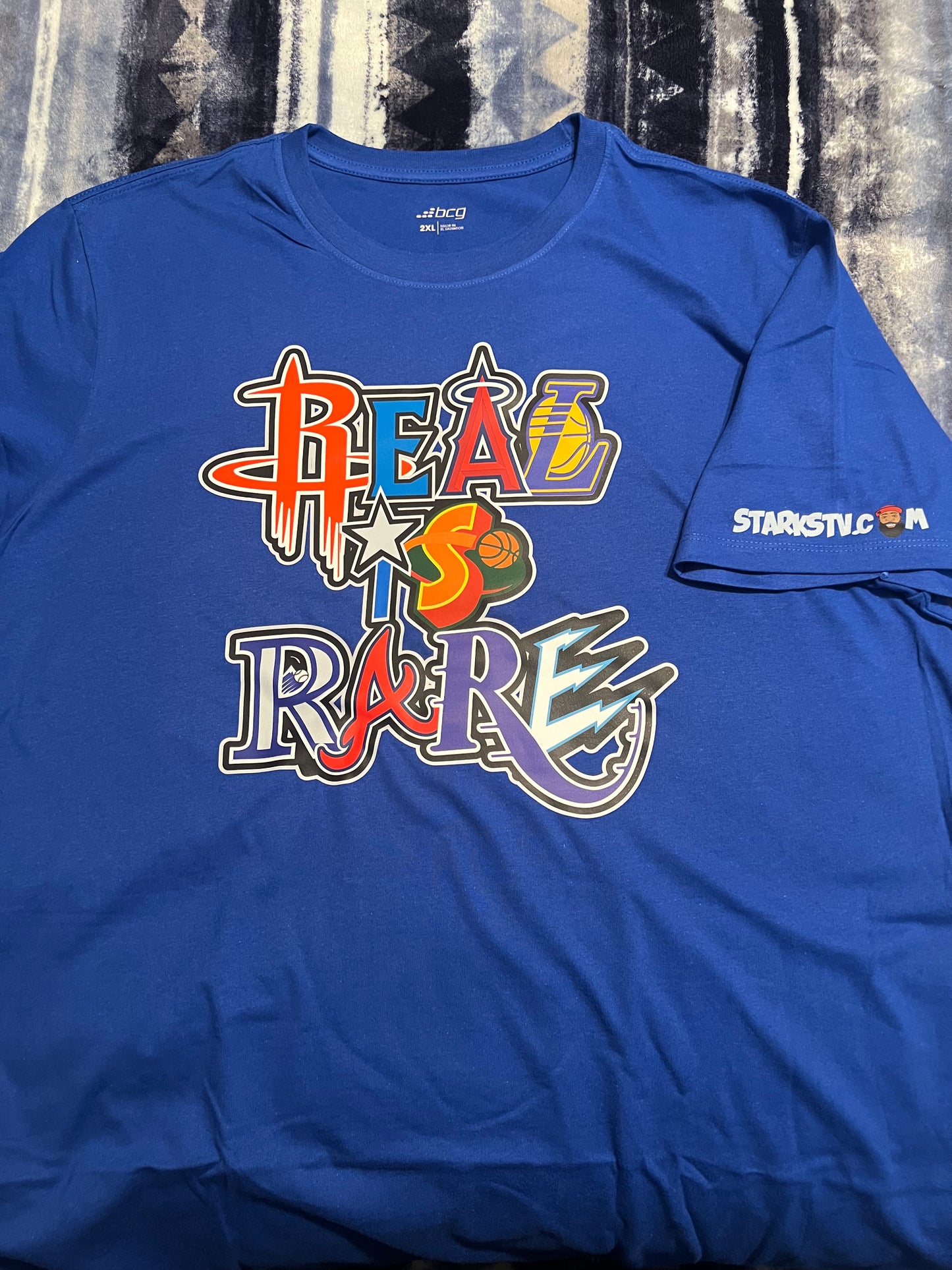Real is Rare "Logo Junk" tee