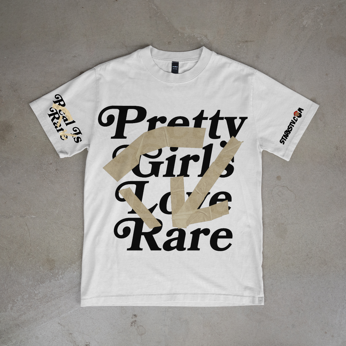 Pretty Girls Love Rare TEE (Black Print)