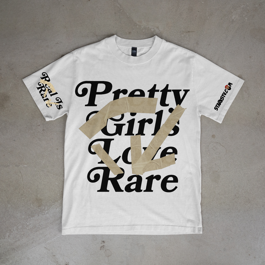 Pretty Girls Love Rare TEE (Black Print)