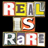 “Stay true” Real is Rare Double-Sided Ransom tee
