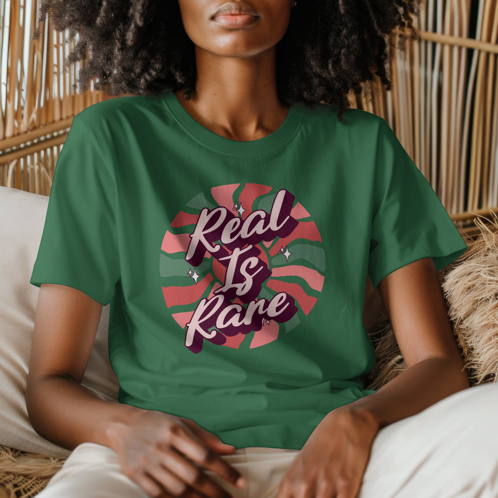 Real is rare "Strawberry Rays" tee