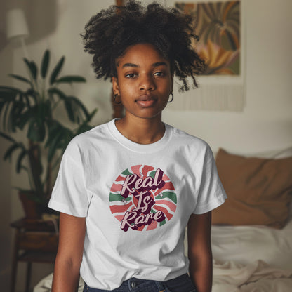 Real is rare "Strawberry Rays" tee