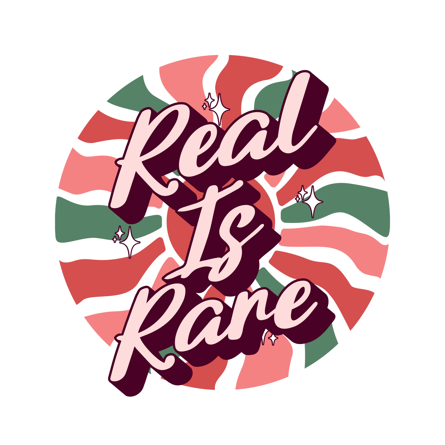 Real is rare "Strawberry Rays" tee