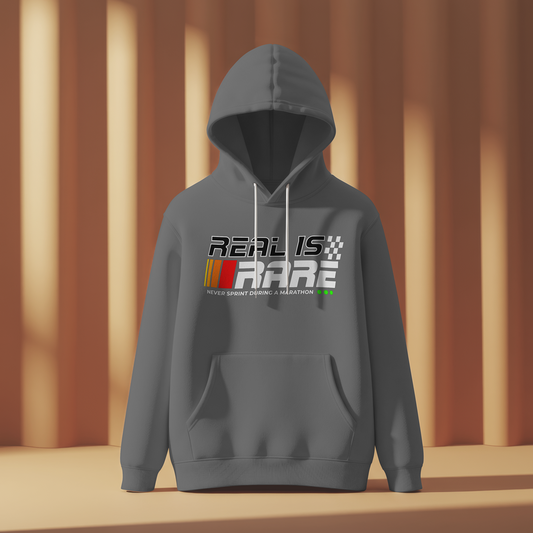Real is rare "Marathon" Hoodie
