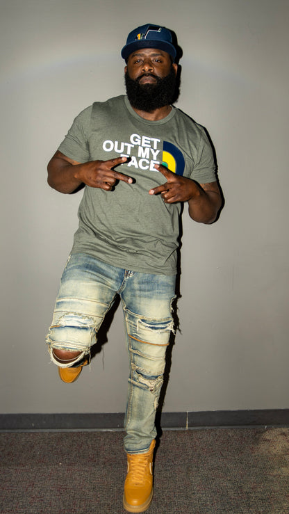 “Get out my face” tee