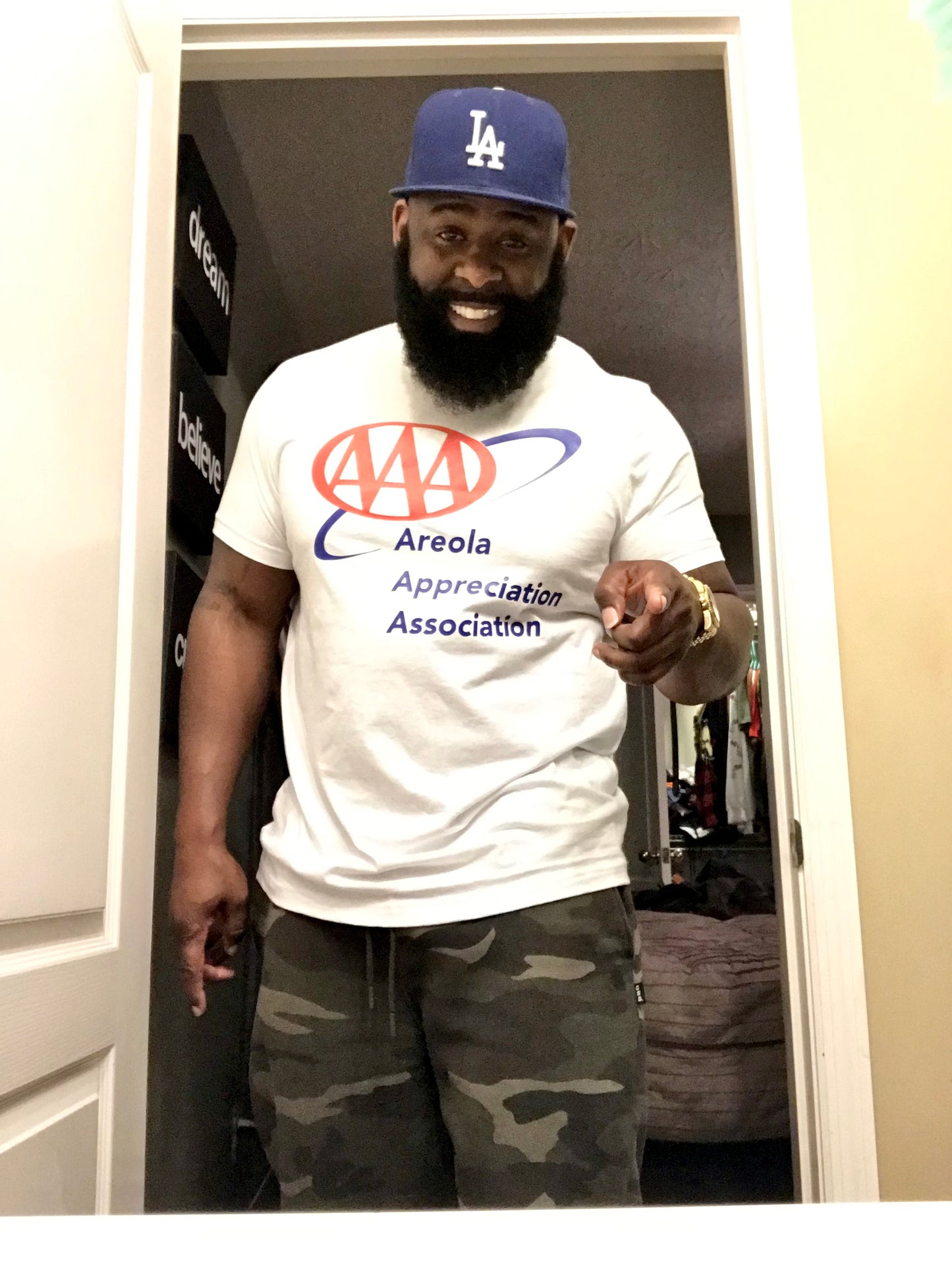 Areola Appreciation Association Tee